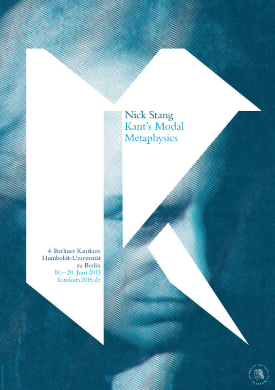 Lectures: Nick Stang, "Kant's Modal Metaphysics" (Berlin, 18-20, 2015)