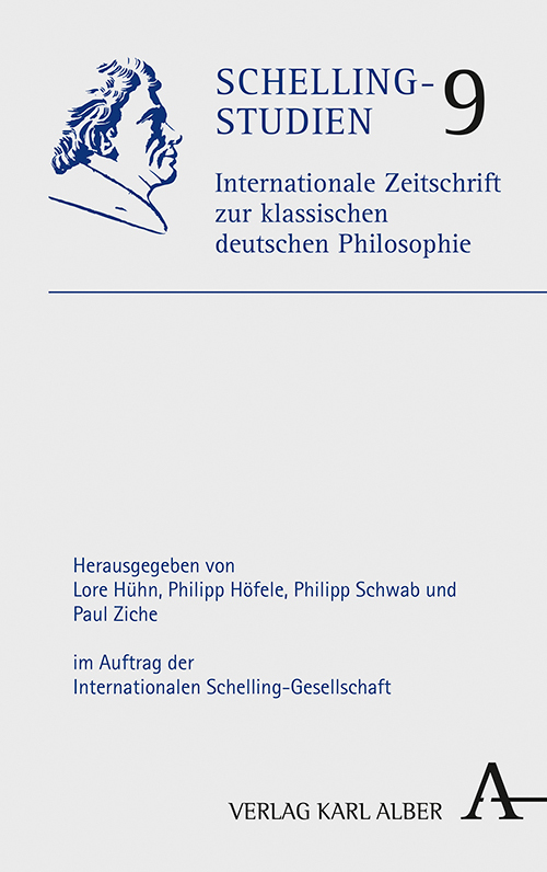 New Release: «Schelling-Studien» (No. 9, 2022)