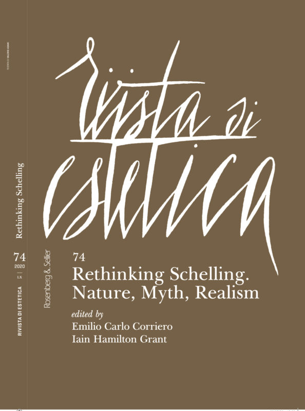 New Release: Rivista di Estetica “Rethinking Schelling. Nature, Myth, Realism” (n.s. N. 74, LX, 2020)